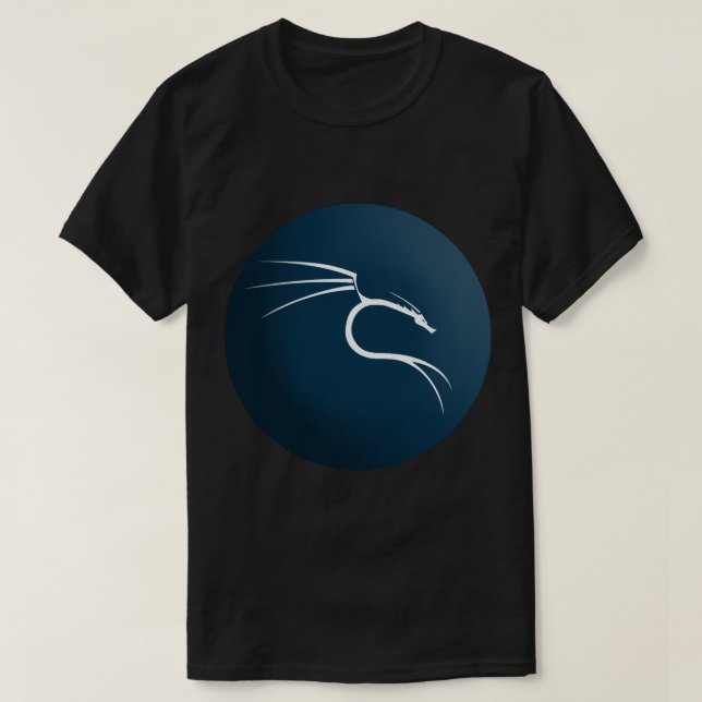 Kali Linux Logotyp Sticker Copy T Shirt (Design framsida)