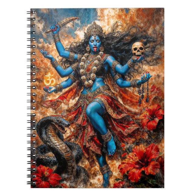 Kali Ma fantasibilder Anteckningsbok (Framsidan)