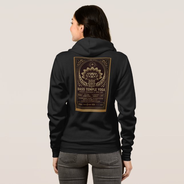 Kali; Ödets öga Edition Hoodie T Shirt (Hel baksida)