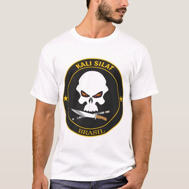 Kali Silat Caveira Tee (Framsida)