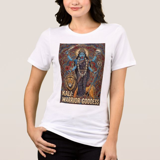 Kali Warrior T Shirt (Framsida)