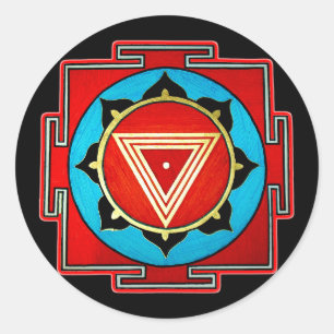 Kali Yantra klistermärke