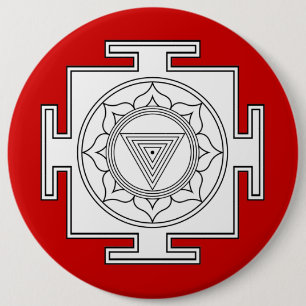 Kali Yantra knäppas Knapp