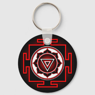 Kali Yantra Nyckelring