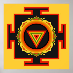 Kali Yantra Poster