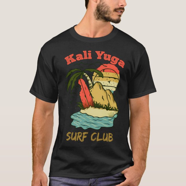 Kali Yuga-Surfans Klubb Surfa  Kali T Shirt (Framsida)