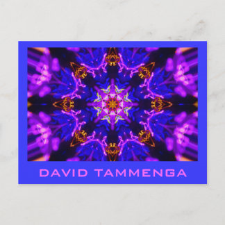 KaliBluePink DAVID TAMMENGA Vykort
