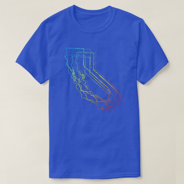 Kalifornia chill oblur tee shirt (Design framsida)