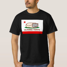 KALIFORNIA PURRITO - Lustigt katt Burrito T Shirt