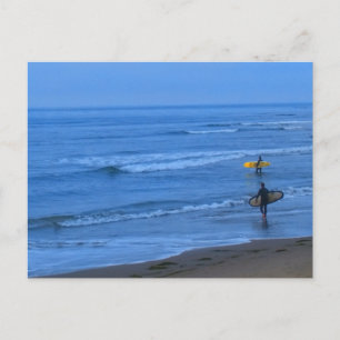 Kalifornia-surfning Vykort