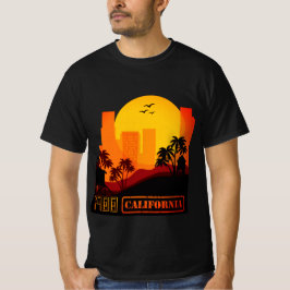 Kalifornien 1900 vintage svart T-Shirt