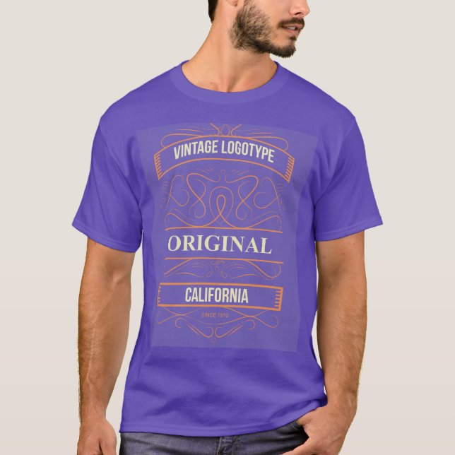 Kalifornien 1970 t shirt (Framsida)