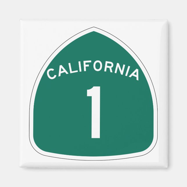 "Kalifornien 1" Magnet (Framsidan)