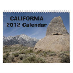 Kalifornien 2012 kalender