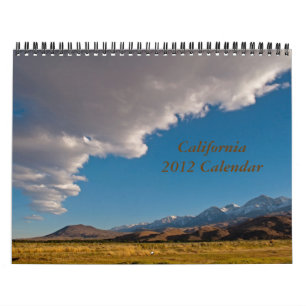Kalifornien 2012 kalender
