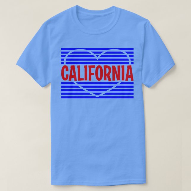 Kalifornien 3 t shirt (Design framsida)