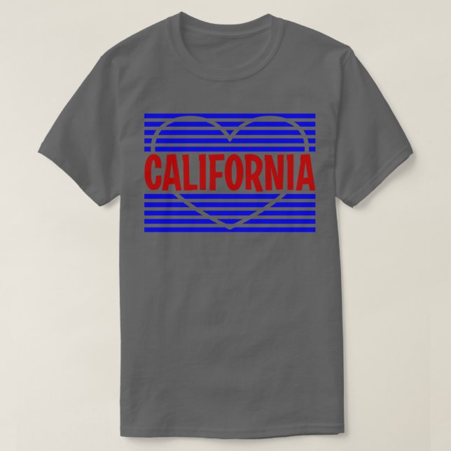 Kalifornien 3 t shirt (Design framsida)