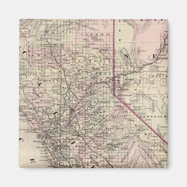 Kalifornien 7 magnet (Framsidan)