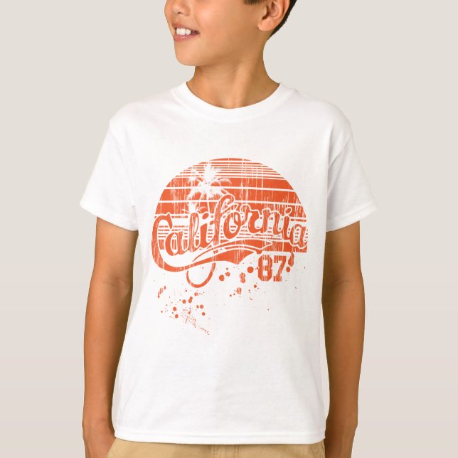 Kalifornien 87 tee shirt (Framsida)