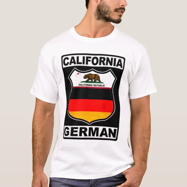 Kalifornien, amerikansk t-shirt (Framsida)