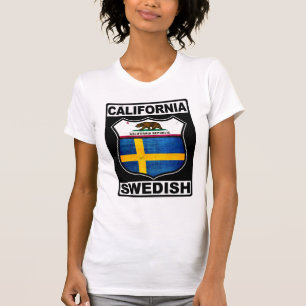 Kalifornien, amerikansk t-shirt