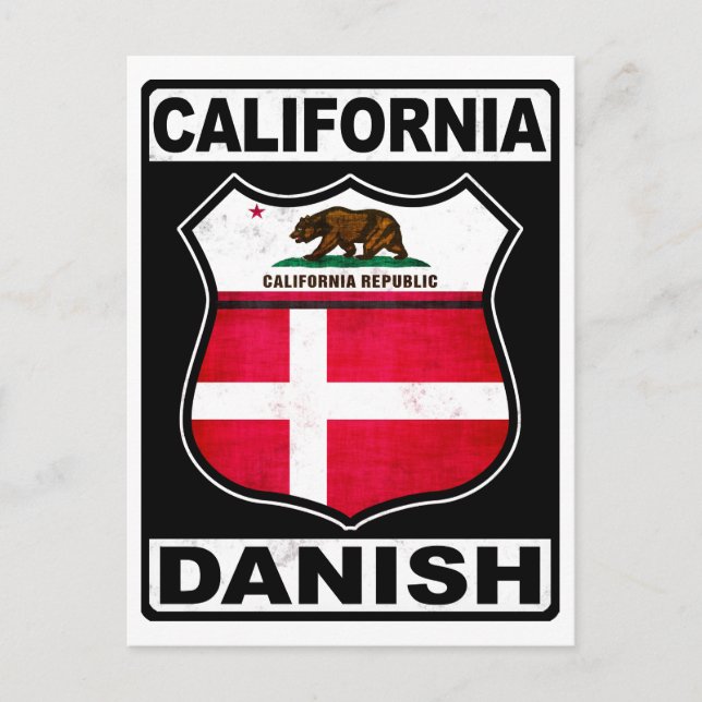 Kalifornien, amerikansk vykort (Framsida)