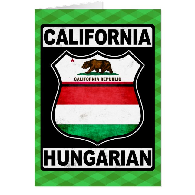 Kalifornien, amerikanskt hälsningskort (Framsidan)
