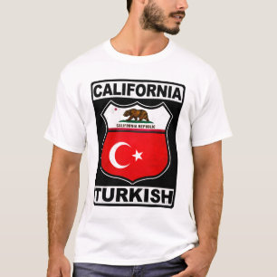 Kalifornien, amerikanskt t shirt