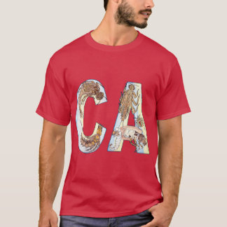 Kalifornien Aquatic Insektrare T Shirt
