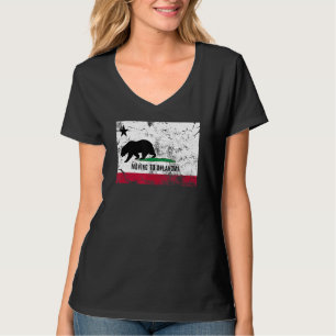 Kalifornien är Flytta till Oklahoma Walking Awa T Shirt