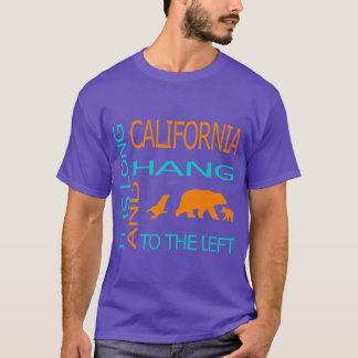 Kalifornien är lång och hänger åt vänster t shirt