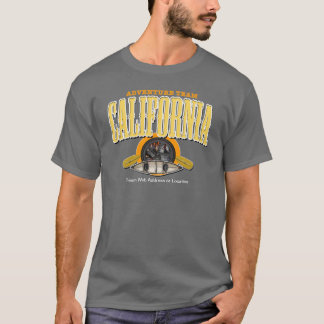 Kalifornien äventyrlag t-shirt