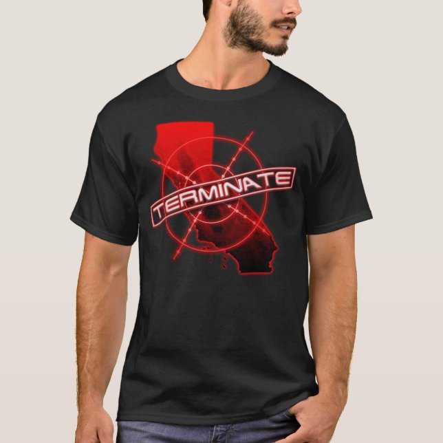Kalifornien: Avsluta T Shirt (Framsida)