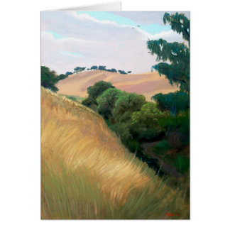 Kalifornien Backe Hälsningskort