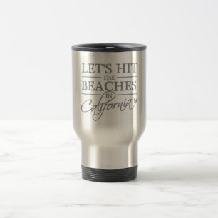Kalifornien Beach mugg - välj stil