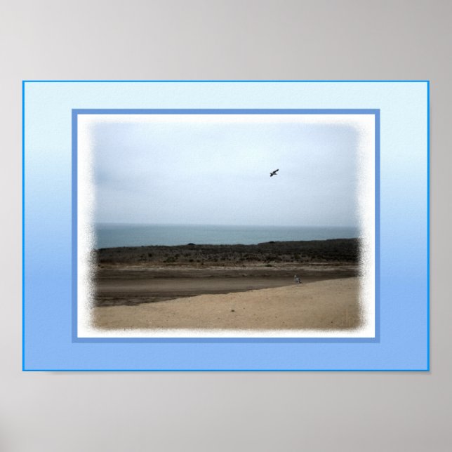 Kalifornien Beach Poster (Framsidan)