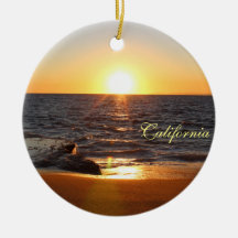 Kalifornien Beacher Julgran Ornament