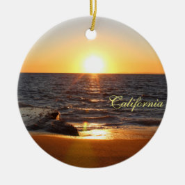Kalifornien Beacher Julgran Ornament
