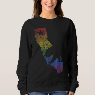 Kalifornien Bear Lgbtq+ Gay Lesbisk Pride Flagga M T Shirt