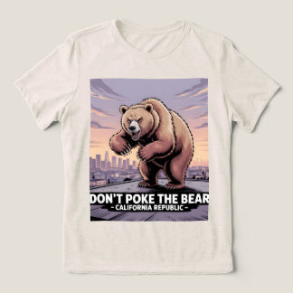Kalifornien Bear Påstående Tee, kvinnor T Shirt