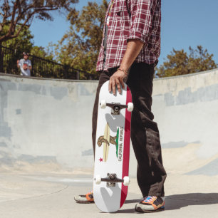 Kalifornien Bear Surfa and Skate Skateboard Deck