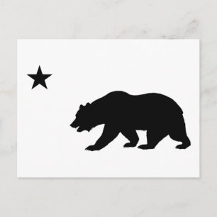 Kalifornien Bear Vykort