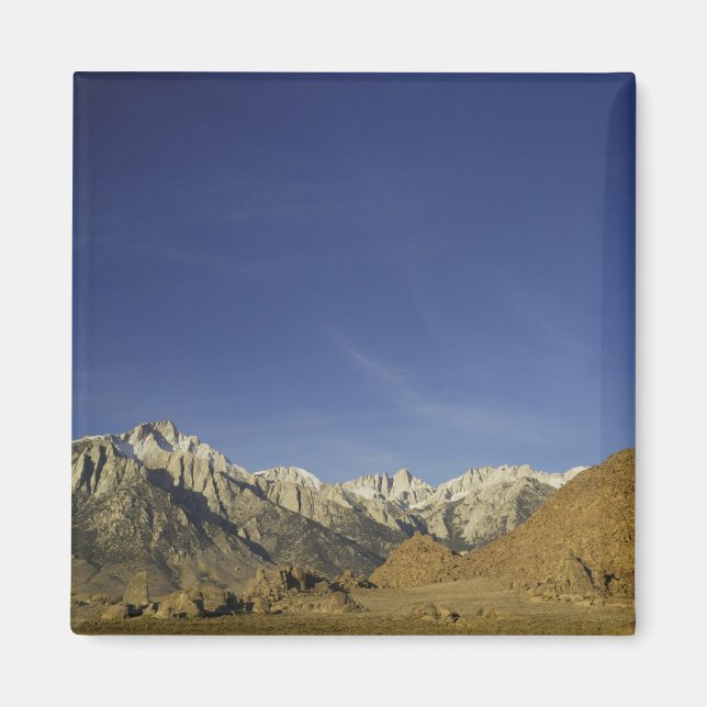 Kalifornien, berget Whitney, Inyo National Forest Magnet (Framsidan)