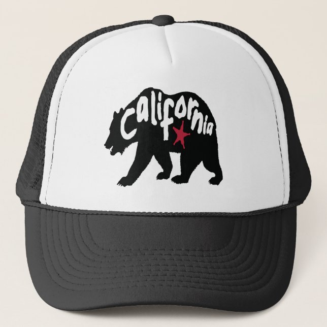 Kalifornien Big Bear Truckerkeps (Framsida)