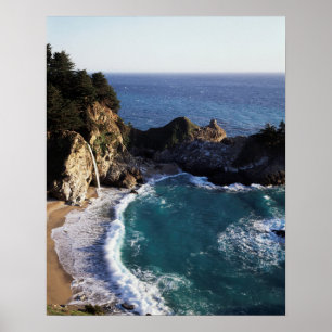 Kalifornien, Big Sur-kusten, Central Coast 2 Poster