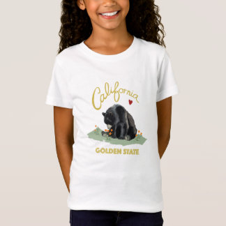 Kalifornien björn - flickor för Cali kärlekT-tröja T Shirt