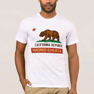 Kalifornien björnMadrid Osos Chueca Camiseta T Shirt