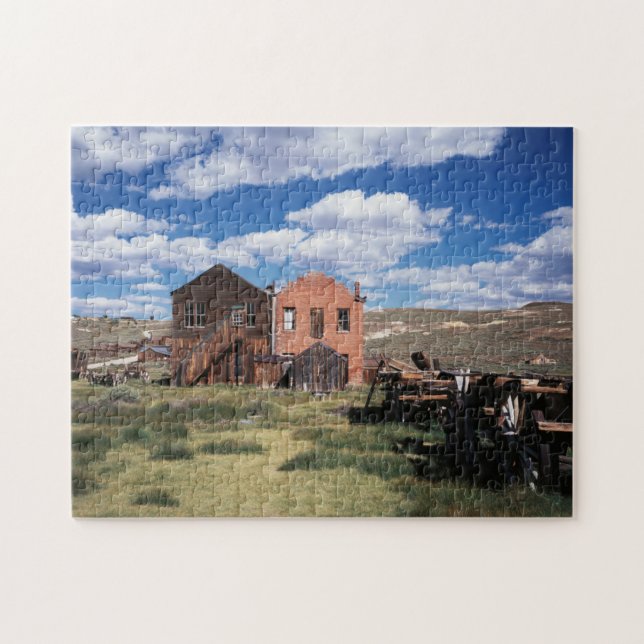 Kalifornien, Bodie State Historic Park, An old Pussel (Horisontell)
