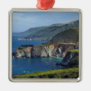 Kalifornien Central Coast Julgransprydnad Metall
