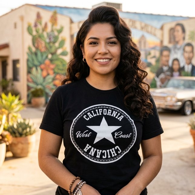 Kalifornien Chicana T-Shirt (California Chicana T-Shirt)